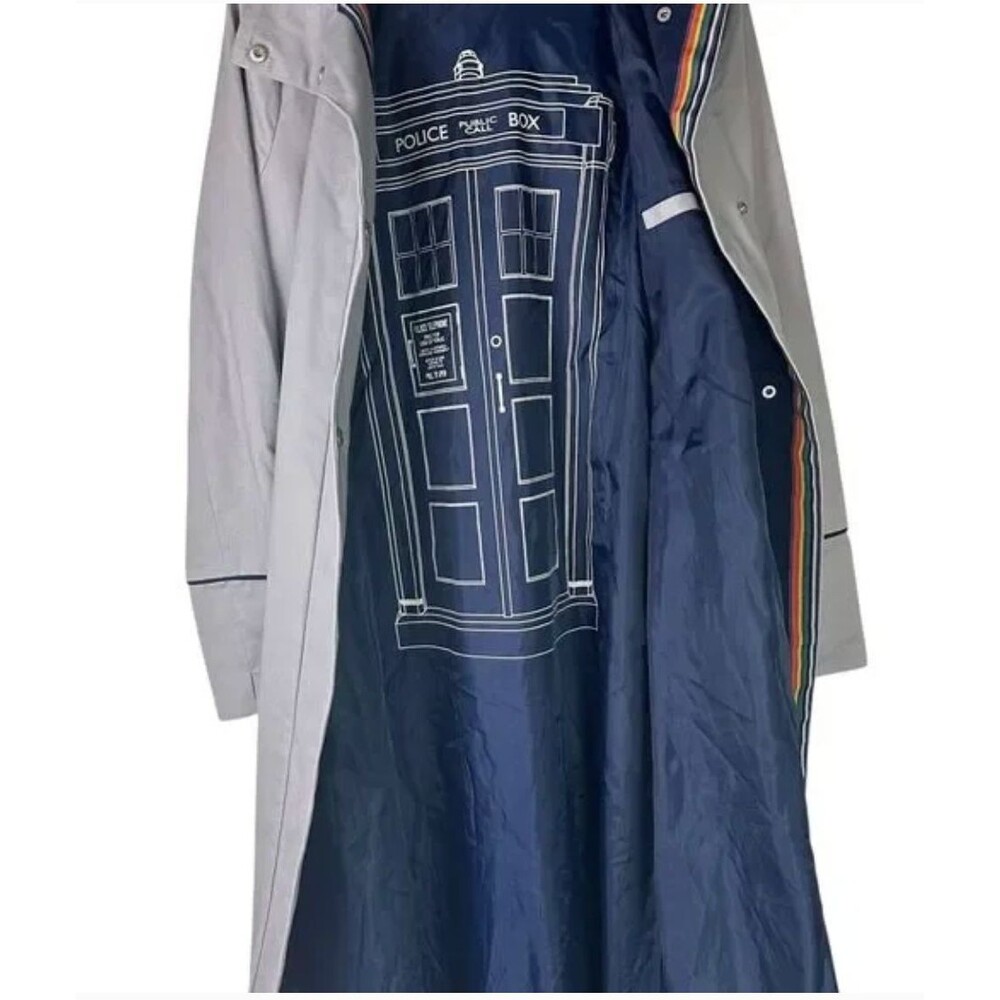 Her Universe Doctor Who 13th Doctor Trench Coat Size S Jodie Whittaker